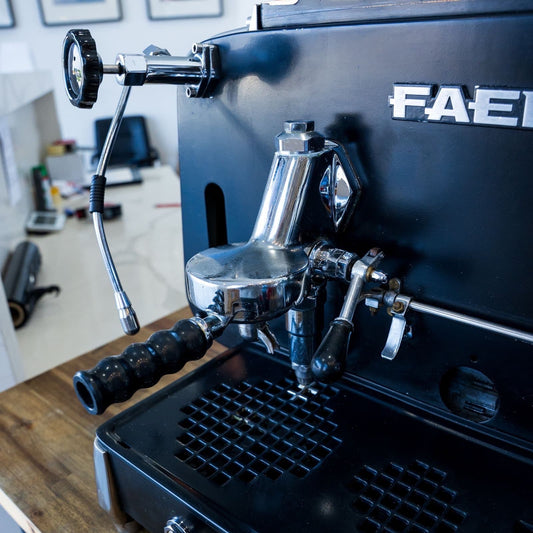 Vintage 1964 Faema E61 Black Commercial Espresso Coffee Machine