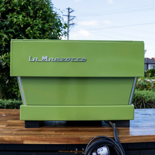 Used La Marzocco Linea Classic Green 2 Group Coffee Machine