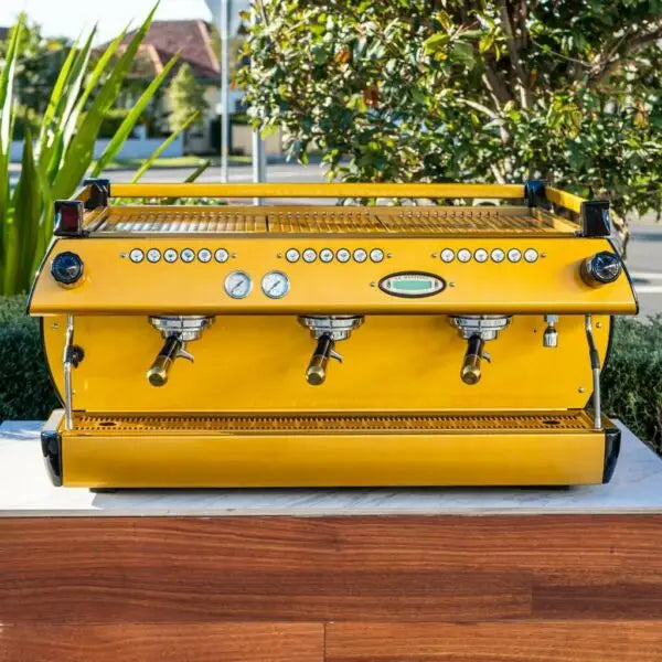 Full Custom Late Model Refurbished Gold La Marzocco GB5