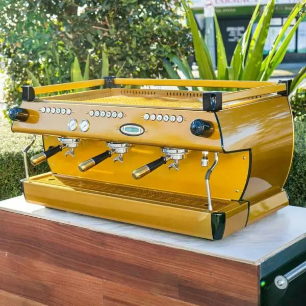 Full Custom Late Model Refurbished Gold La Marzocco GB5