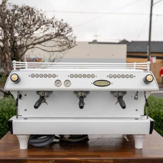 Fully Refurbished La Marzocco FB80 Coffee Machine In Gloss White - Australia - Di Pacci
