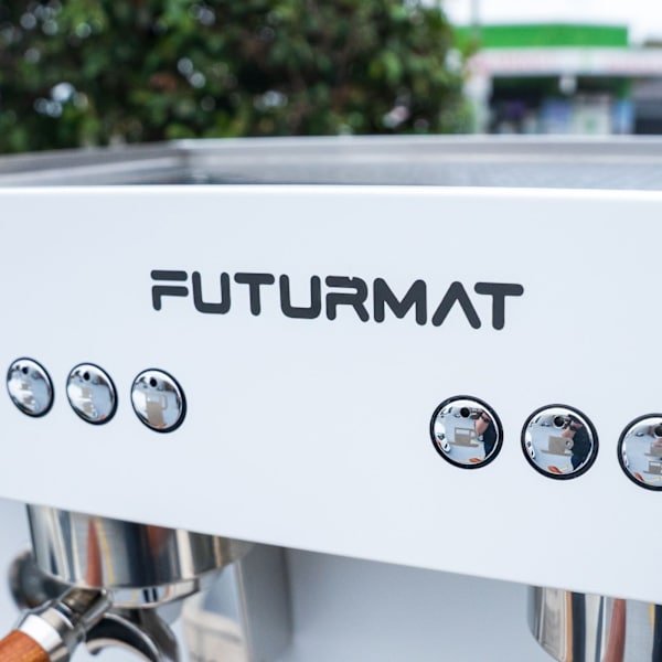 Futurmat Ottima 2.0 Coffee Machine – White – As New - Australia - Di Pacci