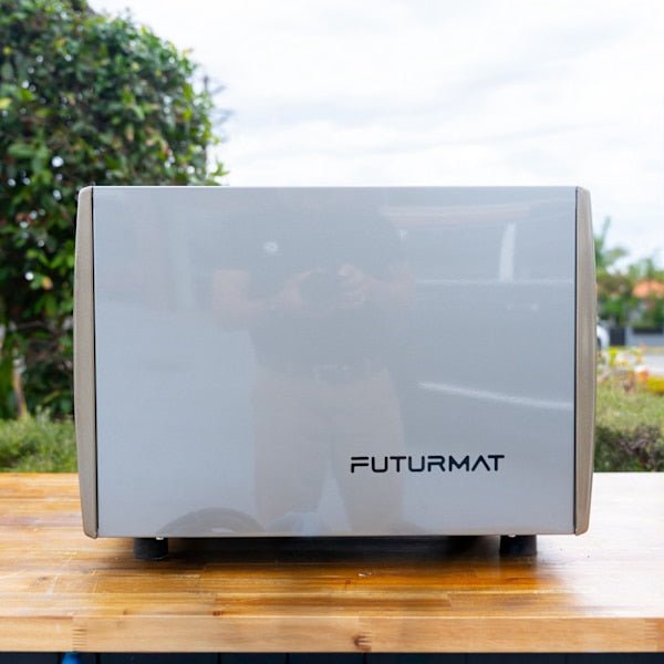 Futurmat Rimini 2 Group Compact Coffee Machine – 10A – Rotary Pump - Australia - Di Pacci
