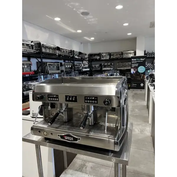 Great Condition Used 2 Group Wega Polaris Commercial Coffee