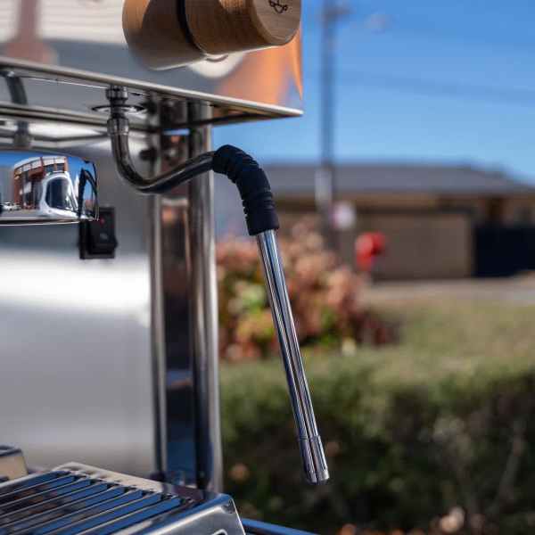 Hand Made 2 Group Commercial Coffee machine Tall Cup Shot Timers & PID - Australia - Di Pacci