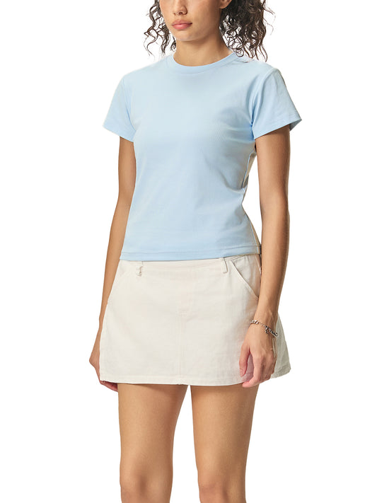 Essential Bodycon Crewneck T-Shirt