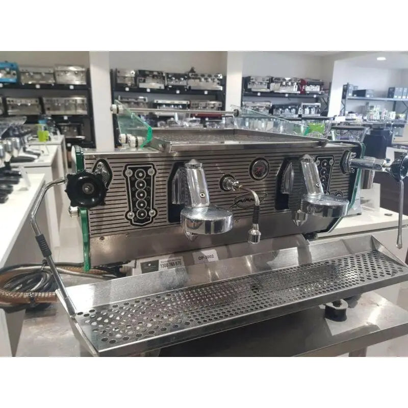 Immaculate 2 Group Mirrage KVDW Commercial Coffee Machine -