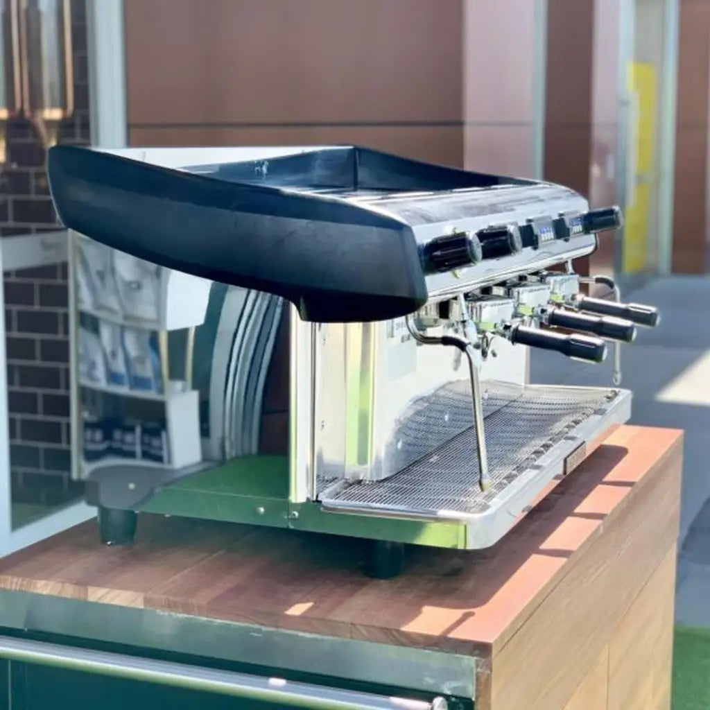 Immaculate 3 Group Expobar High Cup Commercial Coffee
