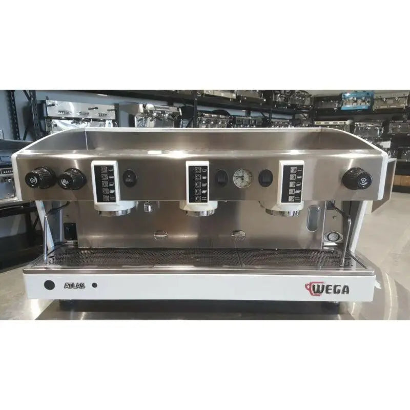 Immaculate 3 Group Wega Atlas Commercial Coffee Machine -
