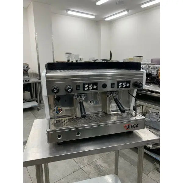 Immaculate High Cup Wega 2 Group Commercial Coffee Machine -