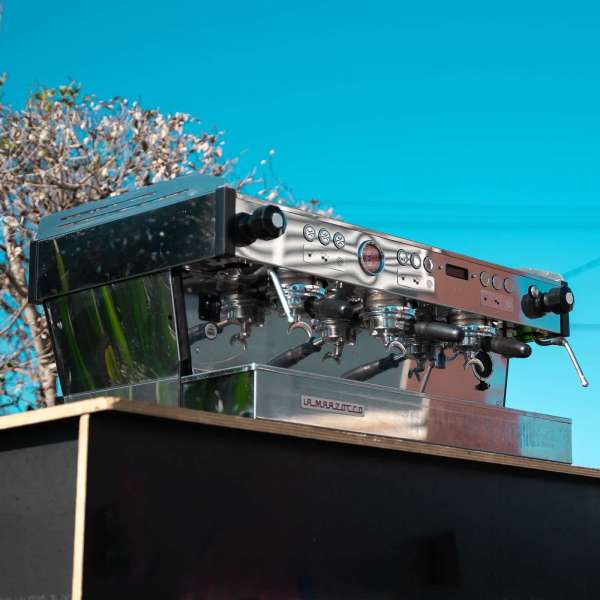 Immaculate Late Model 3 Group La Marzocco PB Commercial Coffee Machine - Australia - Di Pacci