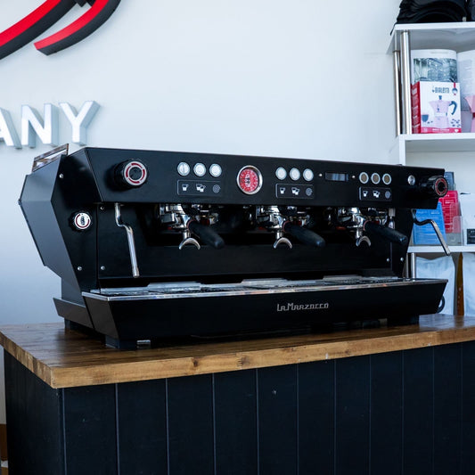 Pre-Loved 3 Group La Marzocco KB90 ABR Matte Black Coffee Machine