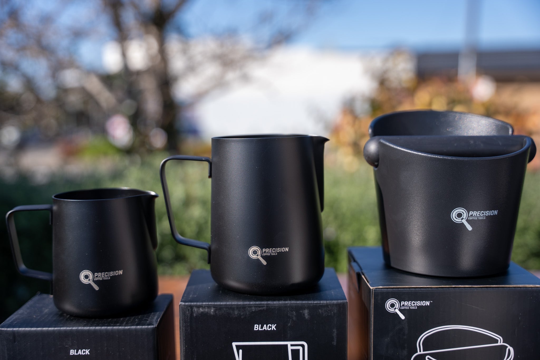 La Carimali Nimble 1 Group Black Coffee Machine, Mahlkonig X54 Grinder & Accessories Package - Australia - Di Pacci