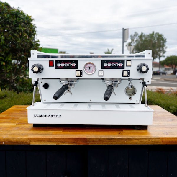 La Marzocco Linea Classic 2 Group Coffee Machine – Custom White - Australia - Di Pacci