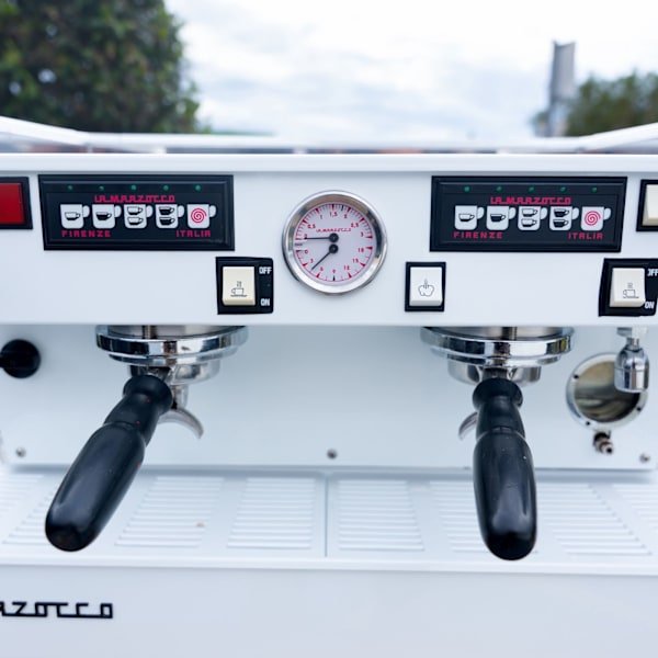 La Marzocco Linea Classic 2 Group Coffee Machine – Custom White - Australia - Di Pacci