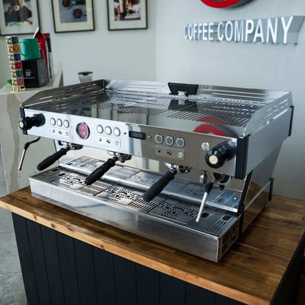 La Marzocco PB ABR 3 Group Coffee Machine – Rare – Chrome - Australia - Di Pacci