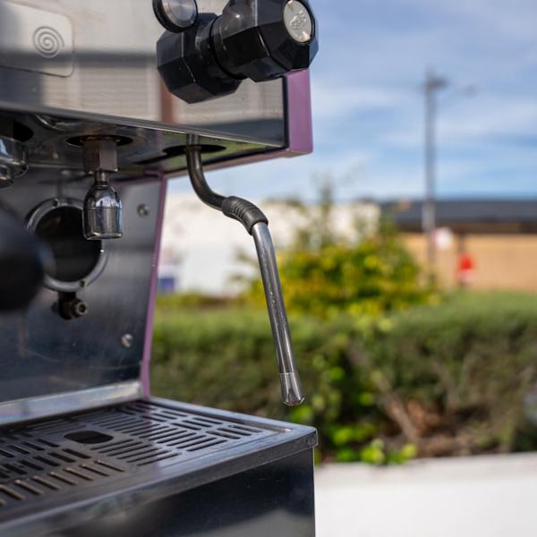 Late Model La Marzocco PB 3 Group + Mazzer E PINK Immaculate Condition - Australia - Di Pacci