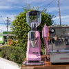 Late Model La Marzocco PB 3 Group + Mazzer E PINK Immaculate Condition - Australia - Di Pacci