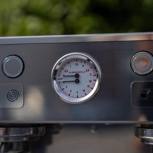 Late Model La Marzocco PB 3 Group + Mazzer E PINK Immaculate Condition - Australia - Di Pacci