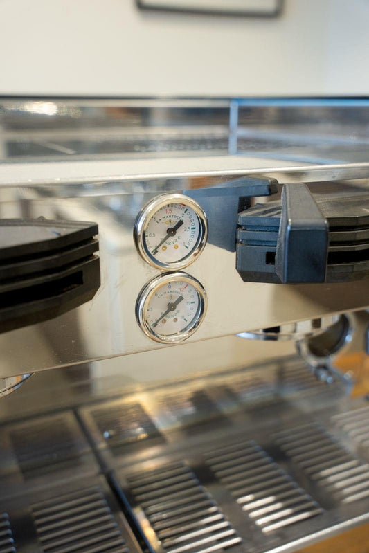 Pre-Loved La Marzocco Linea Classic MP 2 Group Ocean Blue