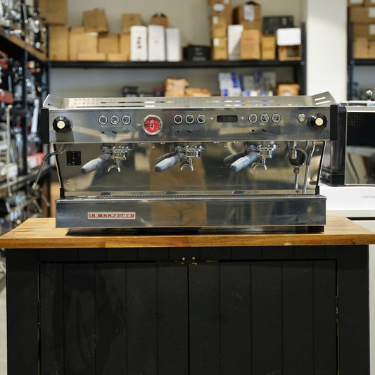 Pre-Loved La Marzocco Linea PB 3 Group White Espresso Machine