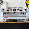 Late Model La Marzocco Linea PB 3 Group White Tall Cup Machine