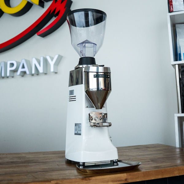 Mazzer Robur S Electric Coffee Grinder – White – Pre - Loved Coffee Grinder - Australia - Di Pacci
