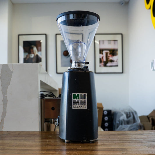 Pre-Loved Mazzer Super Jolly Automatic Doser Espresso Grinder Black