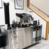 Med Coffee Cart & EXPOBAR Mega Crem with DIP DK-65 Package &