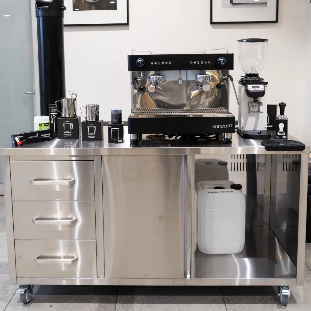 Med Coffee Cart & Futurete Horizont with DIP DK-65 Package