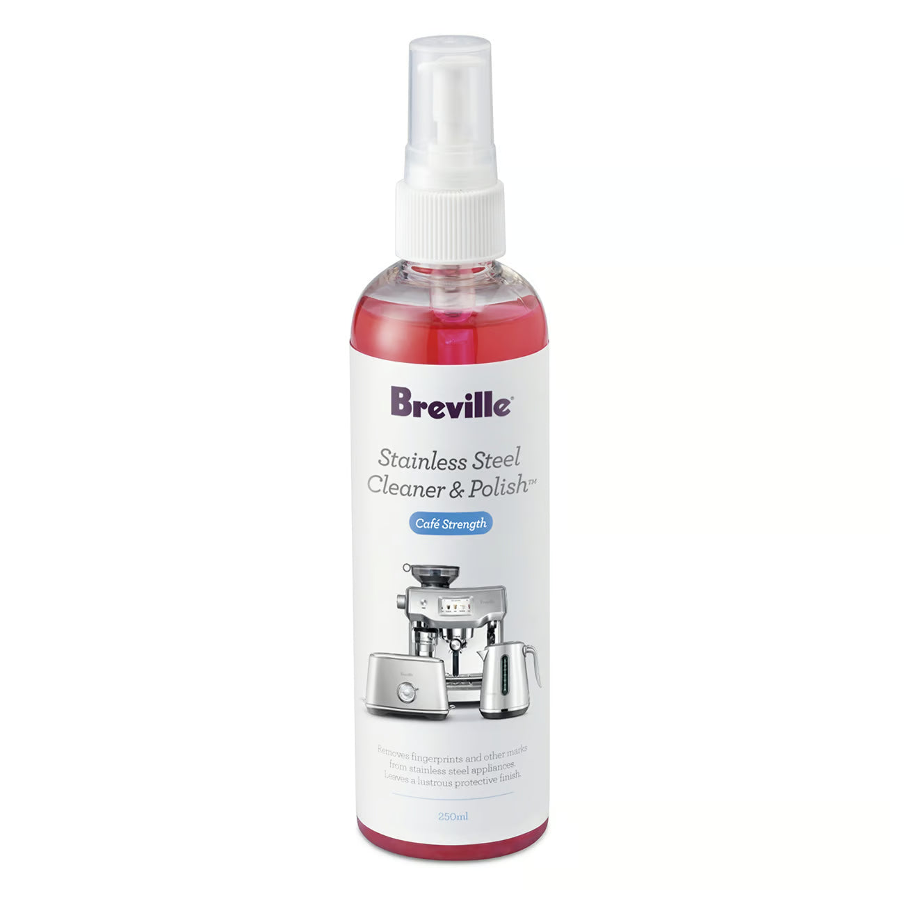 Breville Stainless Steel Cleaner and Polish 250ml BES018CLR0NAN1