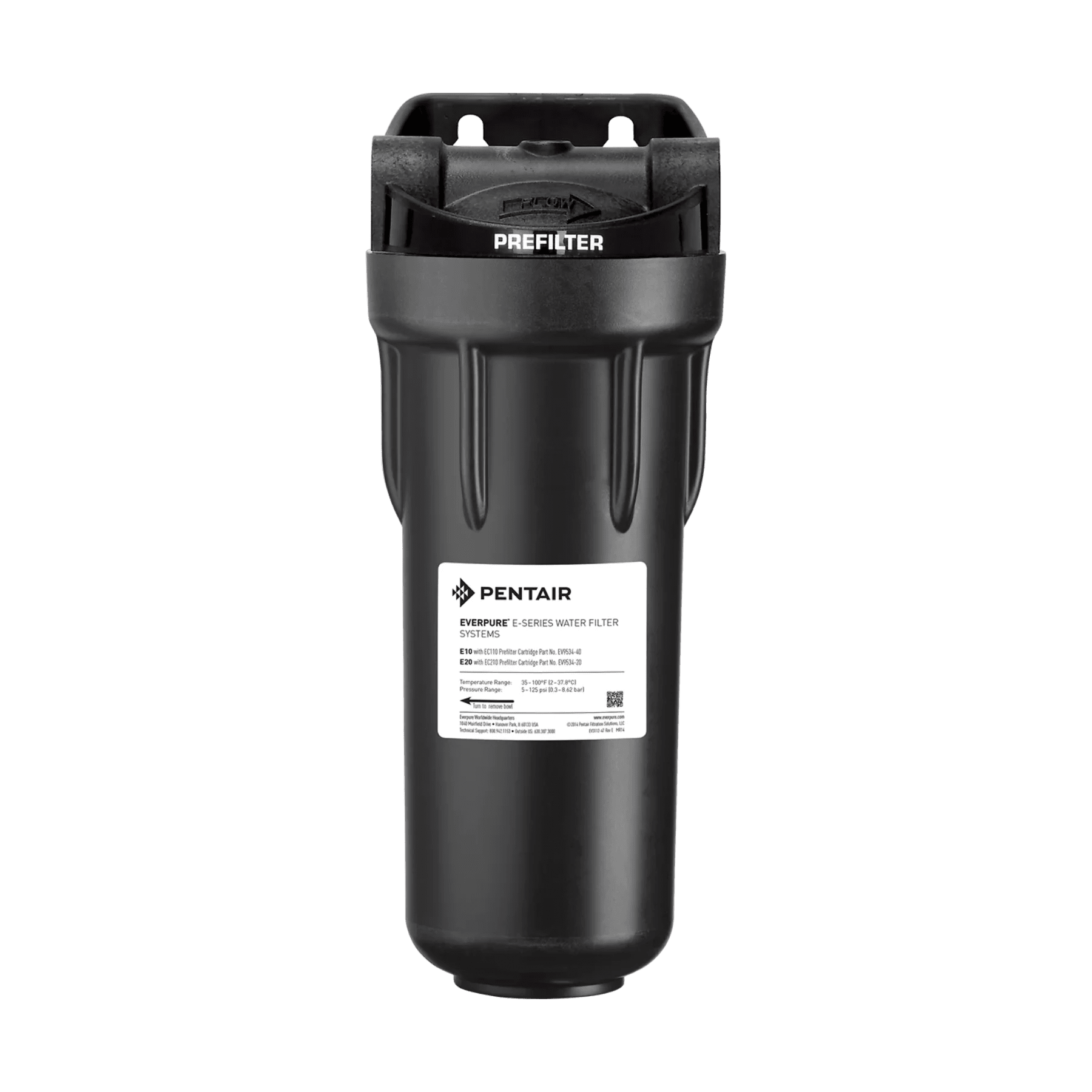 Pentair Everpure E10 PREFILTER 10" W/EC110(EV979580) - Australia - Di Pacci