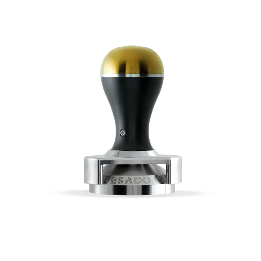 Pesado Pesado Tamper Black & Gold (With Depth Adjuster) -