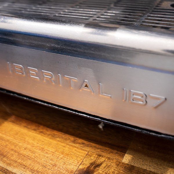 Pre Loved 10 amp Iberital IB7 2 Group Compact Commercial Coffee Machine - Australia - Di Pacci