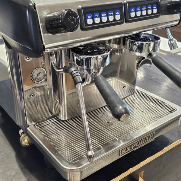 Pre loved 2 Group 10 amp High Cup Expobar Commercial Coffee Machine - Australia - Di Pacci