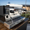Pre Loved 2 Group La Marzocco Linea AV in Black Coffee Machine - Australia - Di Pacci
