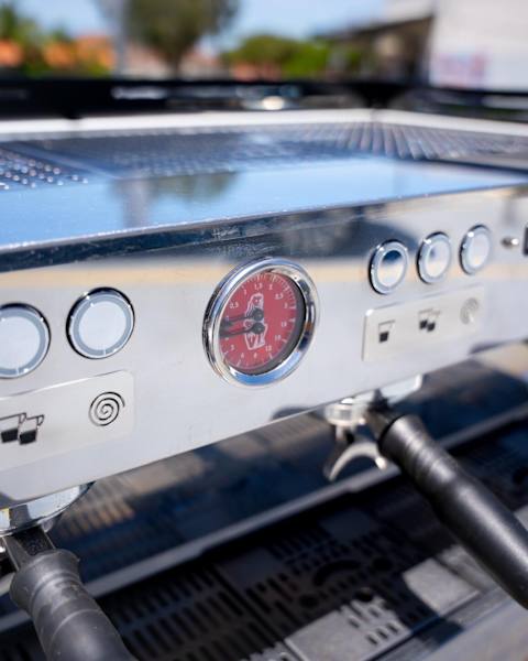 Pre Loved 3 Group La Marzocco PB ABR Custom White - Australia - Di Pacci