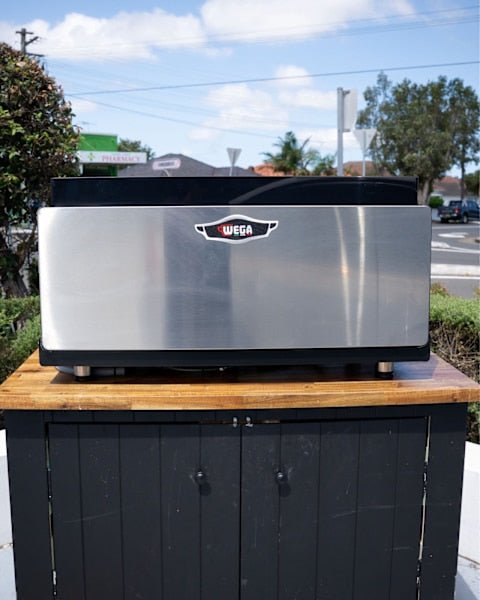 Pre Loved 3 Group Wega Pegaso Tall Cup Coffee Machine - Australia - Di Pacci