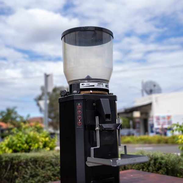 Pre - Loved Anfim SP11 Coffee Grinder – Black – Excellent Condition - Australia - Di Pacci