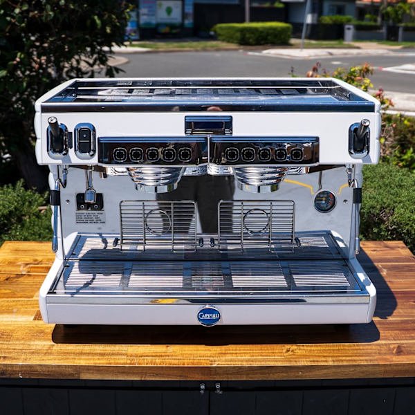 Pre Loved Carimali Bubble 2 group tall Cup 15 Amp Coffee Machine - Australia - Di Pacci