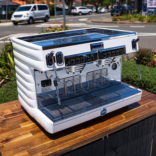 Pre Loved Carimali Bubble 2 group tall Cup 15 Amp Coffee Machine - Australia - Di Pacci