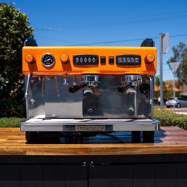 Pre Loved Expobar Orange 2 Group Tall Cup Coffee Machine - Australia - Di Pacci