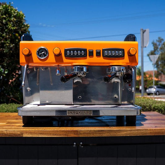 Pre Loved Expobar Orange 2 Group Tall Cup Coffee Machine - Australia - Di Pacci