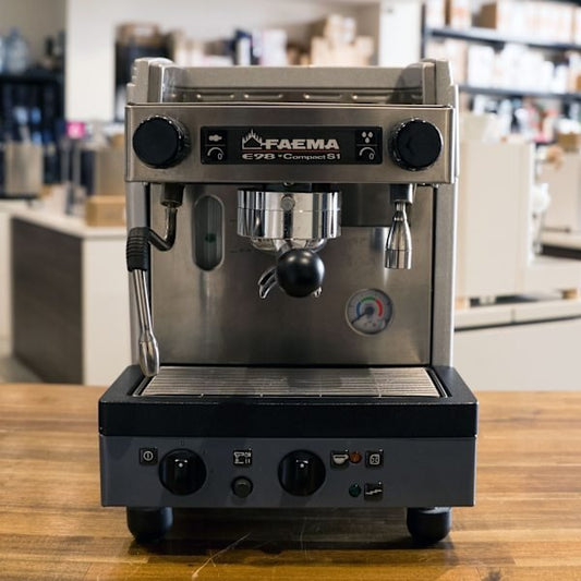 Pre - Loved Faema E98 Compact S1 – Semi - Commercial – 10 Amp - Australia - Di Pacci