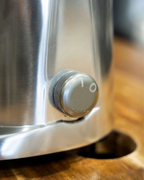 Pre - Loved Fiorenzato AllGround Sense Coffee Grinder – Chrome - Australia - Di Pacci
