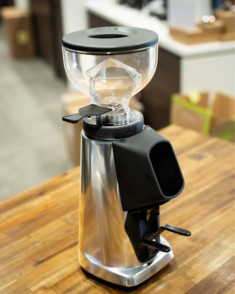 Pre - Loved Fiorenzato AllGround Sense Coffee Grinder – Chrome - Australia - Di Pacci