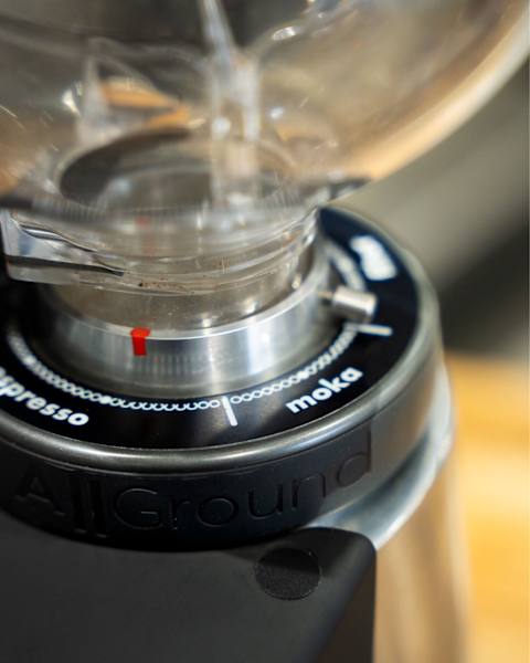 Pre - Loved Fiorenzato AllGround Sense Coffee Grinder – Chrome - Australia - Di Pacci
