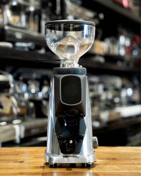 Pre - Loved Fiorenzato AllGround Sense Coffee Grinder – Chrome - Australia - Di Pacci