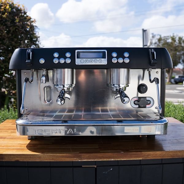 Pre - Loved Iberital Multi Boiler – 2 Group – New Black Finish - Australia - Di Pacci