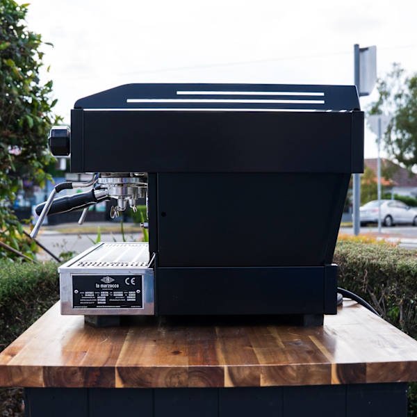 Pre Loved Immaculate 2 Group Custom Black La Marzocco PB - Australia - Di Pacci